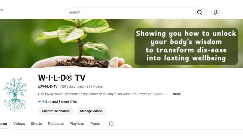 YouTube - W·I·L·D® TV channel image